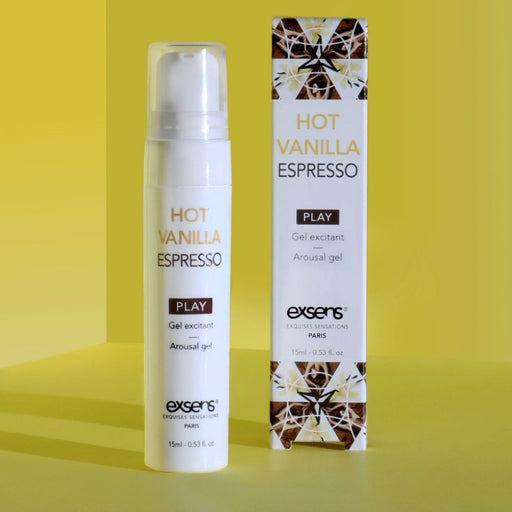 Exsens Cooling Vanilla Espresso Flavored Arousal Gel - 15ml
