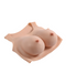 Gender X Wearable Silicone E Cup Breasts - Vanilla