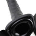 Looking inside Hollow Strap On Dildo by Fetish Fantasy 8 inches - Black