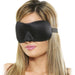Deluxe Fantasy Love Mask Black  worn on a female model
