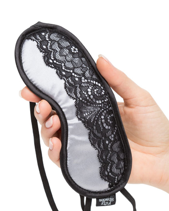 Fifty Shades Of Grey Play Nice Satin & Lace Blindfold