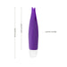 The Fun Factory Volita External Vibrator is a purple silicone marvel that boasts dual flexible and fluttering tips, paired with a sleek white control base. Measuring 16 cm (6.3 inches) in length with an insertable length of 13 cm (5.12 inches) and a diameter of 3.1 cm (1.22 inches), it is also waterproof for versatile enjoyment.