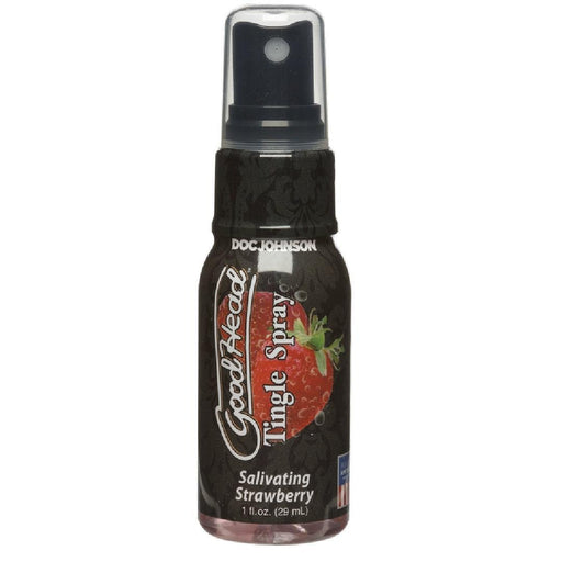 GoodHead Oral Sex Strawberry Flavored Tingle Spray 1 fl oz