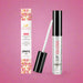Image of Exsens Hot Kiss Arousal Lip Gloss - Strawberry Flavored with a warming sensation. The product includes a box and an open tube of lip gloss with a wand applicator. The box features the product name, description, and decorative elements, while the clear tube showcases the body-safe gloss.