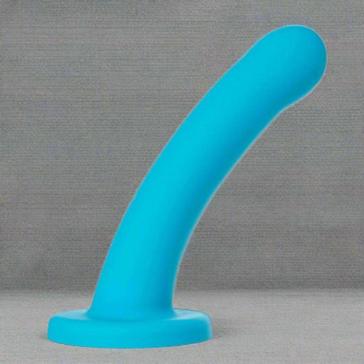 Hux 7 Inch Silicone Dildo - Turquoise