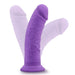 Jammy Silicone Thick 8 Inch Dildo - Purple