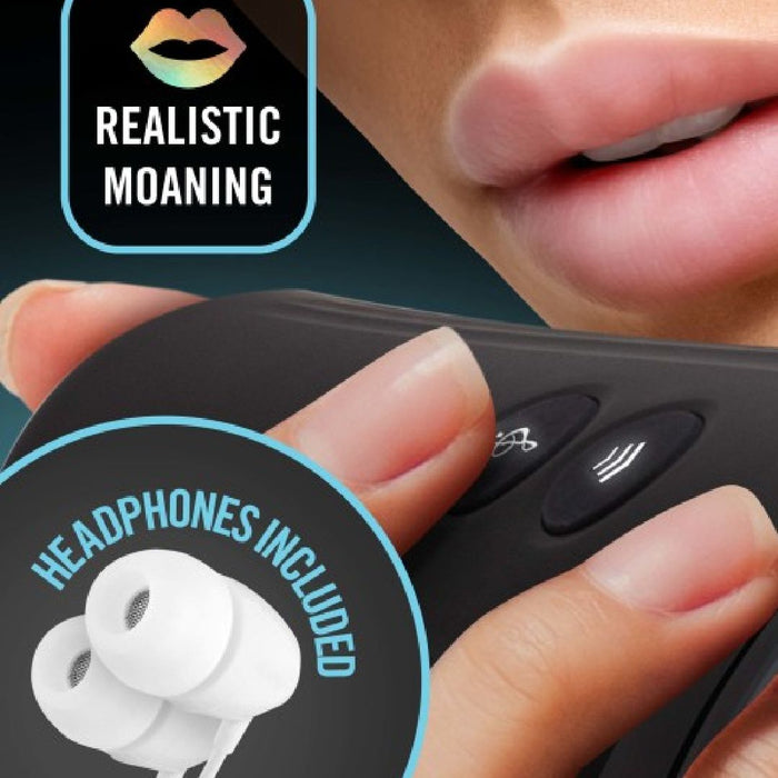 Joyride Pussy Moaning Vibrating Stroker with Mount