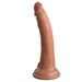 King Cock Elite 7" Silicone Dual Density Dildo - Caramel
