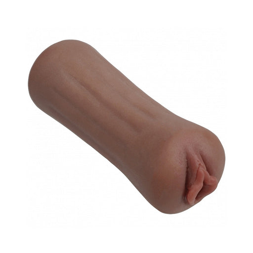 A close-up of the Lulu Liplust Pinup Pocket Pussy highlights its detailed, realistic design, crafted to deliver lifelike pleasure and sensations.