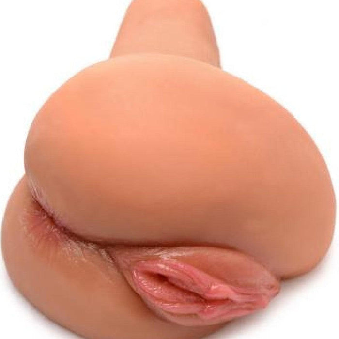 Mistress Mia Juicy Wet Look Pussy Masturbator front view 