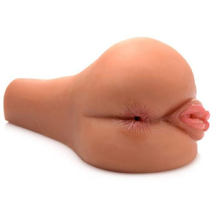 Mistress Mia Juicy Wet Look Pussy Masturbator sideview 