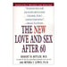 Cover of the book "New Love and Sex After 60" by Robert N. Butler, M.D., and Myrna I. Lewis, Ph.D. The top features a quote by Abigail Van Buren recommending the book. Emphasizing postmenopausal changes, the cover mentions it is revised and updated for sex beyond middle years. Published by Penguin.