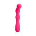 The Nu Sensuelle Nubii Siren Flexible Vibrator is a pink silicone G-spot toy with a curved, bulbous design, base control buttons, and turbo boost mode, shown upright against a white background.