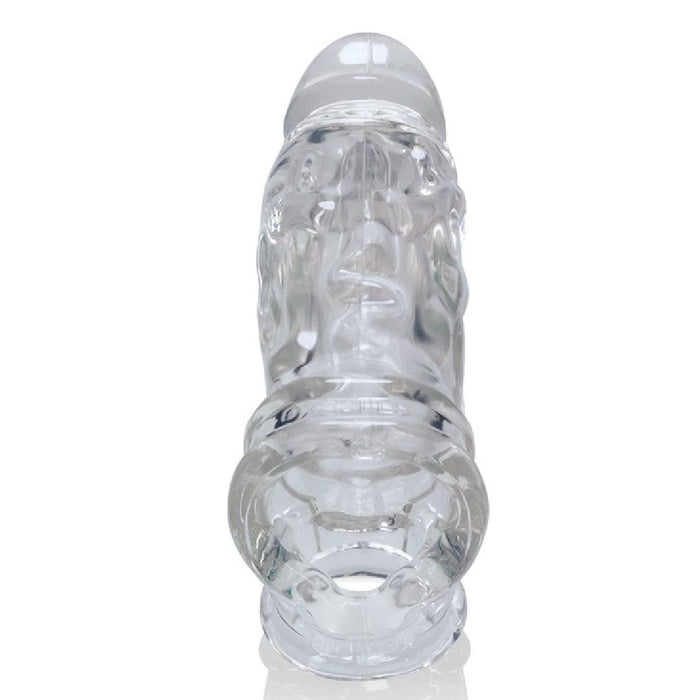 OxBalls Butch Cocksheath Penis Extender with Ball Strap - Clear