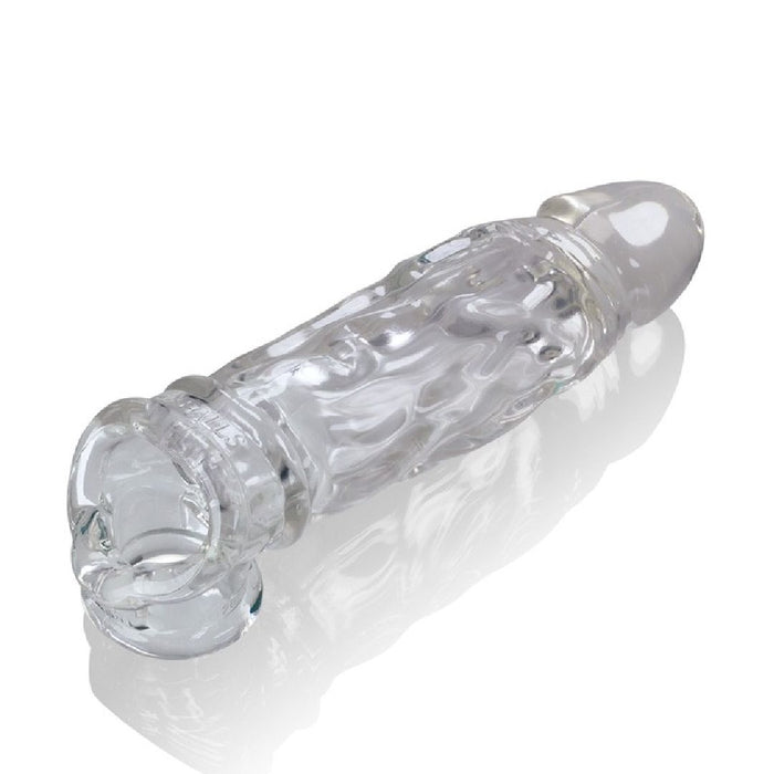 OxBalls Butch Cocksheath Penis Extender with Ball Strap - Clear