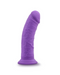 Jammy Silicone Thick 8 Inch Dildo - Purple