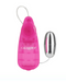 Slim Teardrop Wired Remote Control Vibrating Bullet pink 