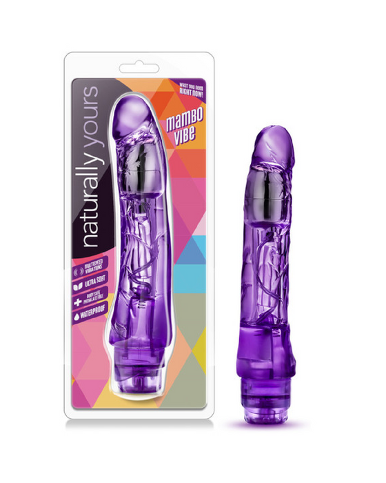 Mambo Realistic Vibrator - purple