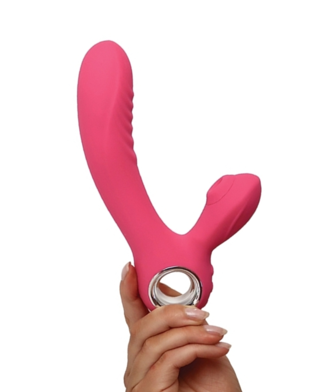 Beso G Powerful Warming Pink Clitoral Pressure Wave and G-Spot Vibe — BTB Shop