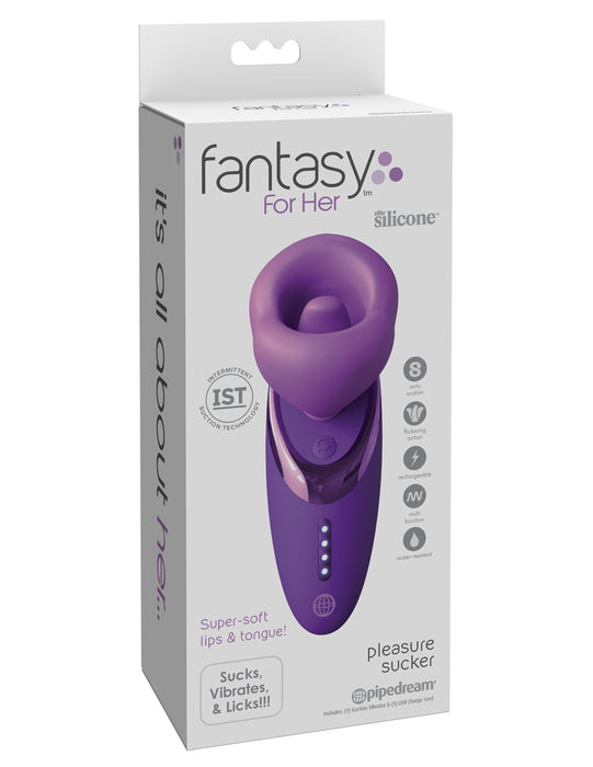 Fantasy For Her Pleasure Sucker Licking Sucking Vibrator