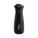 A black, sleek PDX Elite Fap-Gasm Sucking Vibrating Masturbator by Pipedream Products features a digital display showing "3.5" alongside up and down buttons on the front and "PDX Elite" in bold red and white text. Its cylindrical shape with a slightly tapered top offers multiple suction modes for enhanced experiences.