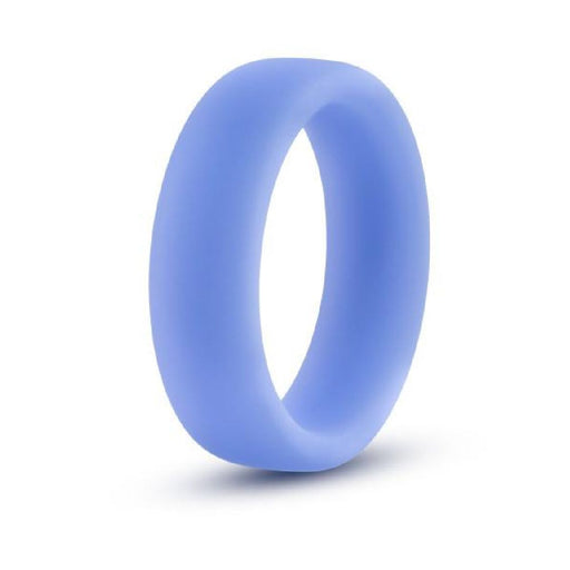 Performance Blue Silicone Glow in the Dark Cock Ring