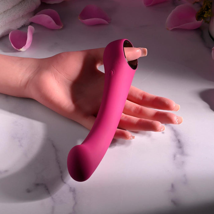 Pleasure Curve G-Spot Vibrator with Finger Loop - Accessible Sex Toy BTB Shop Pleasure Curve G-Spot Vibrator with Finger Loop - Accessible Sex Toy BTB Shop