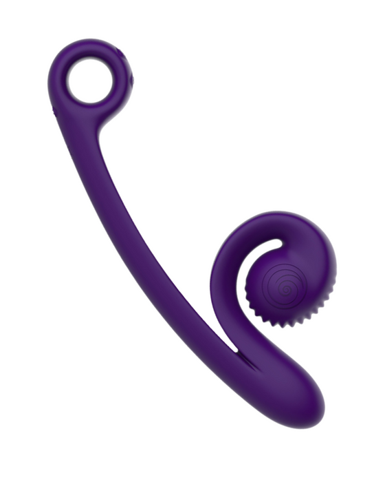 Snail Vibe Curve Ultra Powerful 2 Motor Dual Stimulating Vibrator - Purple