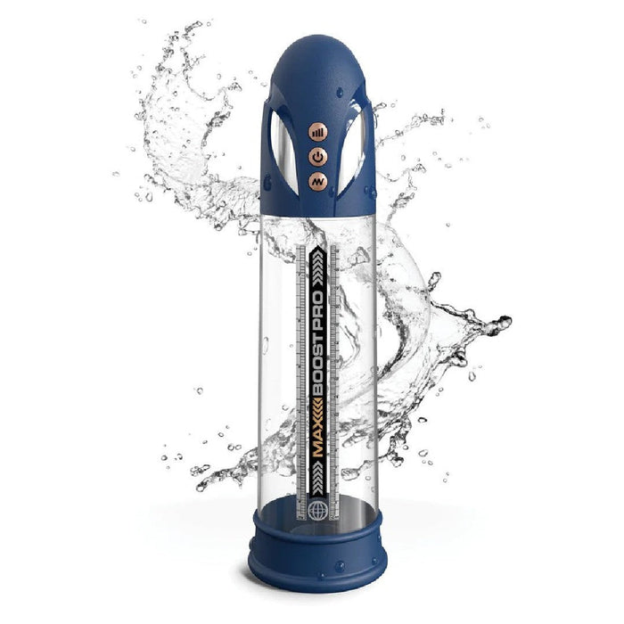 Pump Worx Max Boost Pro Flow Automatic Waterproof Penis Pump
