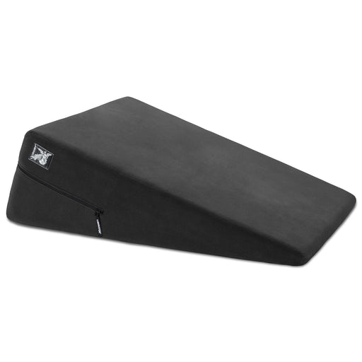 The Liberator Ramp – Intimate Positioning Support Cushion 24 Inches, shown in black with a zippered removable cover for support and elevation, is displayed on a white background.
