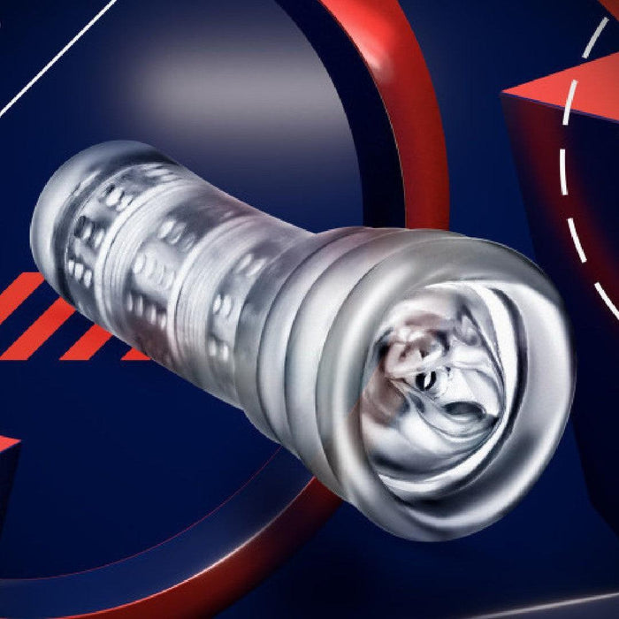 Rize Luz Self Lubricating Glow in the Dark Reversible Stroker