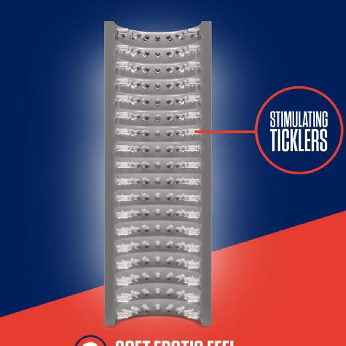 Rize Strokez See Through Reversible Textured Stroker