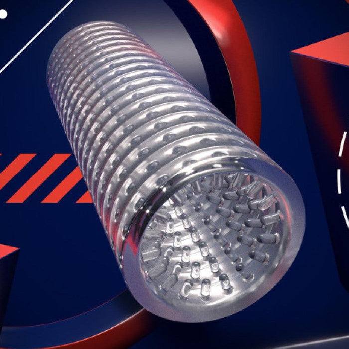 Rize Strokez See Through Reversible Textured Stroker