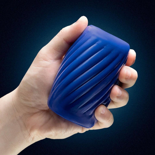 Rize Turbine Self Lubricating Extra Soft Stroker - Blue