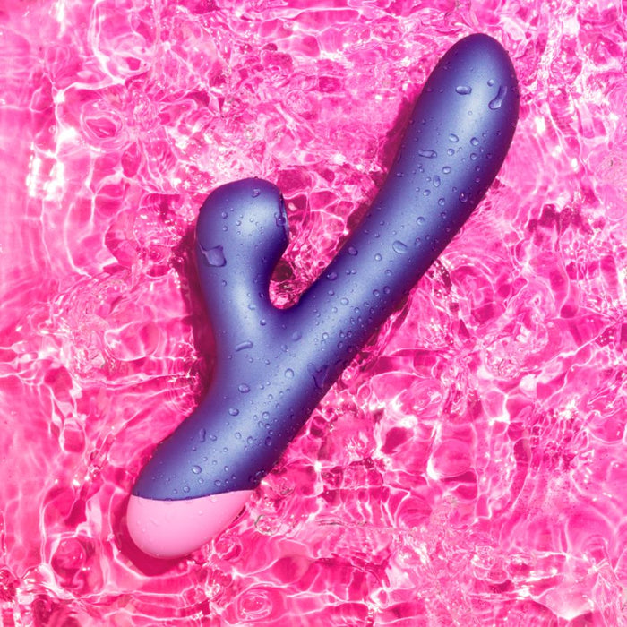 Romp Pulse Rabbit Vibrator wtih Clitoral Pleasure Air