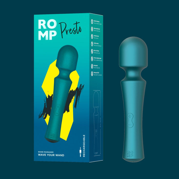 Romp Presto Powerful Mini Wand with Flexible Neck