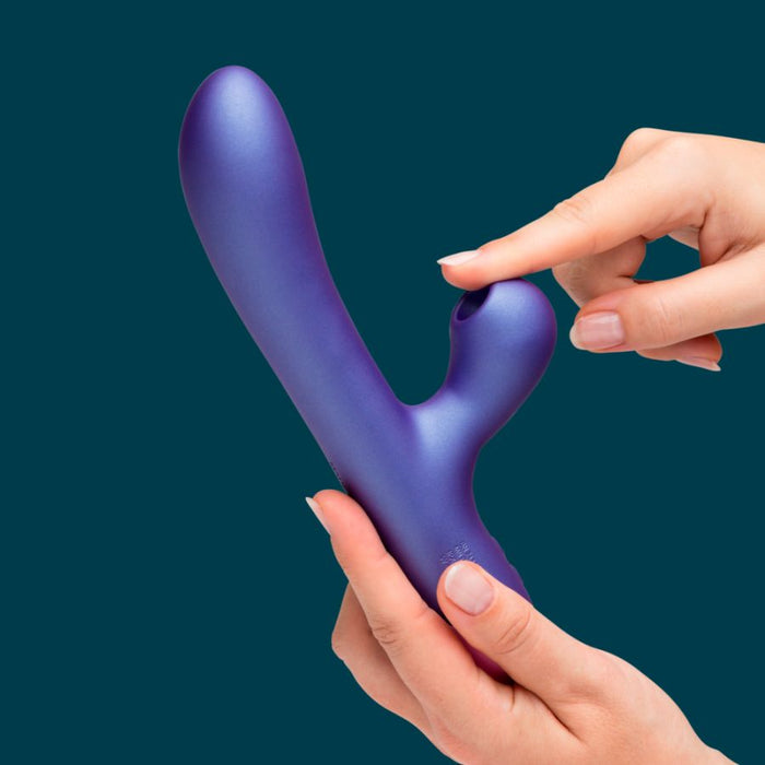 Romp Pulse Rabbit Vibrator wtih Clitoral Pleasure Air