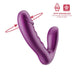 The Rora 2 App-Controlled Rotating G-Spot Vibrator & Clit Stimulator by Honey Play Box is a purple, ergonomic device made from body-safe silicone, offering dual and G-spot stimulation with interactive app controls.