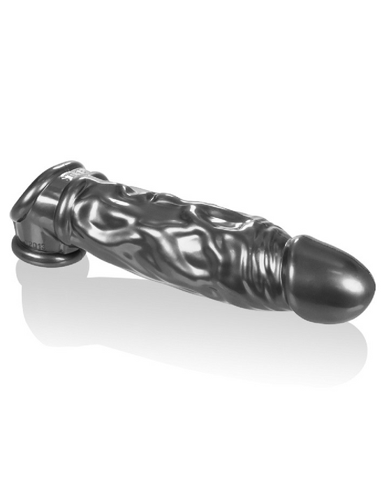 OxBalls Butch Cocksheath Penis Extender with Ball Strap - Steel
