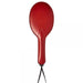 Saffron Vegan Leather Ping Pong Paddle upright 