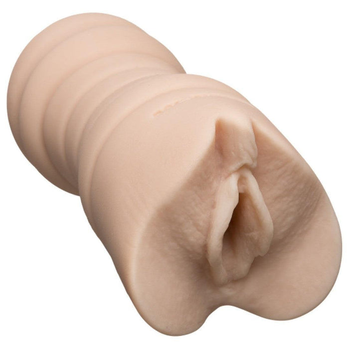 Sasha Grey Cream Pie Pocket Pussy on a white background