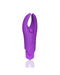 Screamin' Demon 4B Rumbly Bullet Vibrator - Purple side view 