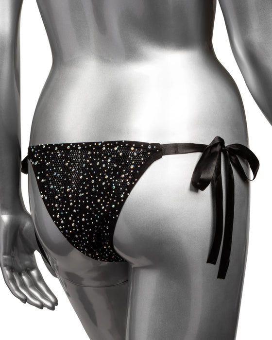 Radiance™ Side-Tie Panties with Gem Accents with Vibrator Pocket