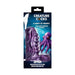 The image shows packaging for the "Siphon Tentacle Squirting Purple Penis Enhancer," a squirting sleeve with a purple tentacled toy, an illustrated octopus, and highlights for the included syringe and bulb.