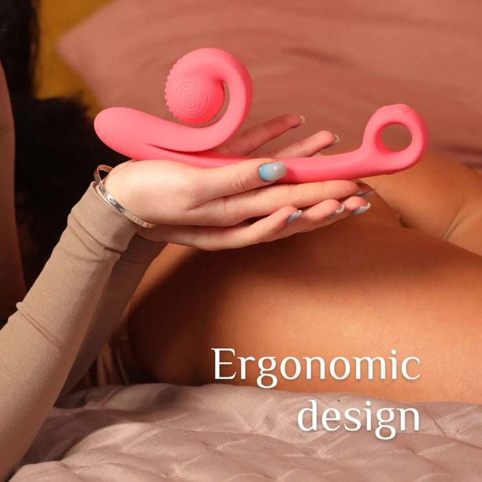 Snail Vibe Curve Powerful Dual Stimulating Pink Vibrator | Betty's BTB Shop Snail Vibe Curve Powerful Dual Stimulating Pink Vibrator | Betty's BTB Shop