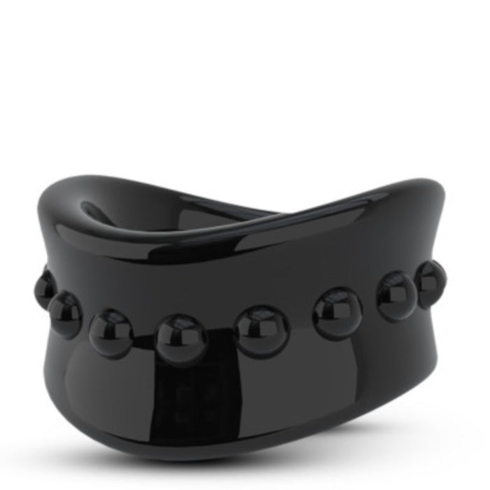 Stay Hard 1.5 Inch Beef Ball Stretcher by Blush Novelties Close Up 