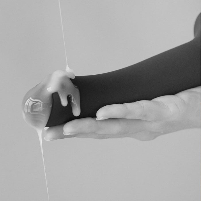 Strap-On-Me Black Squirting Cum Dildo | 5.5 Inch Silicone Ejaculating