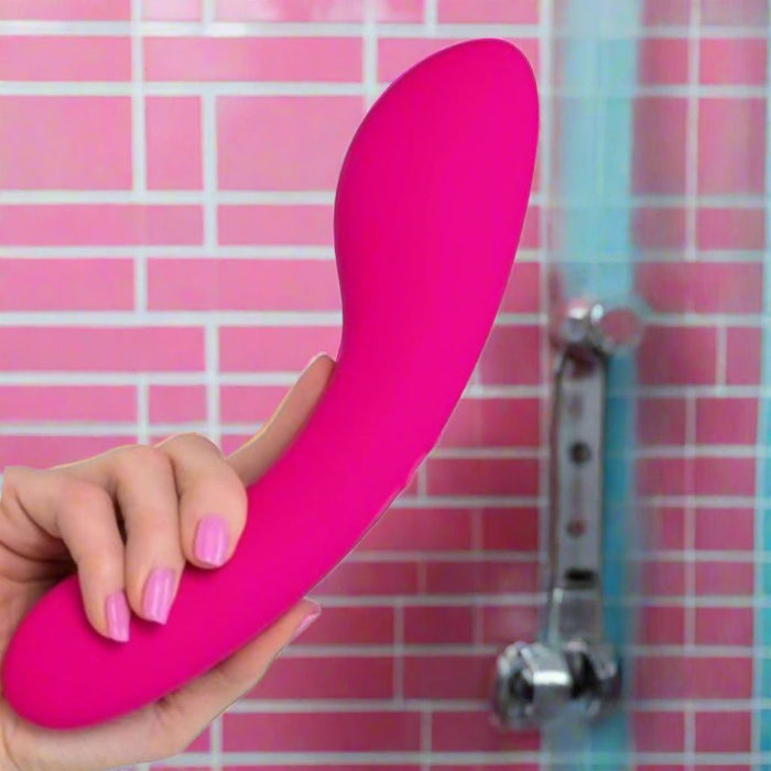 Swan Wand Powerful Double Ended Thick Large Vibrator - Pink Silicone BTB Shop Swan Wand Powerful Double Ended Thick Large Vibrator - Pink Silicone BTB Shop