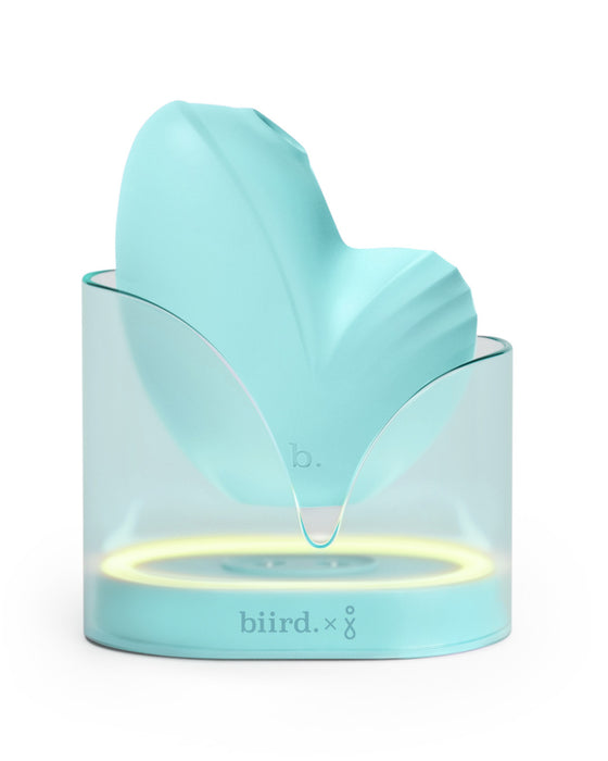 Biird Namii Clitoral Air Pulsation & Vibrator with Mood Light - Blue (Special Edition)