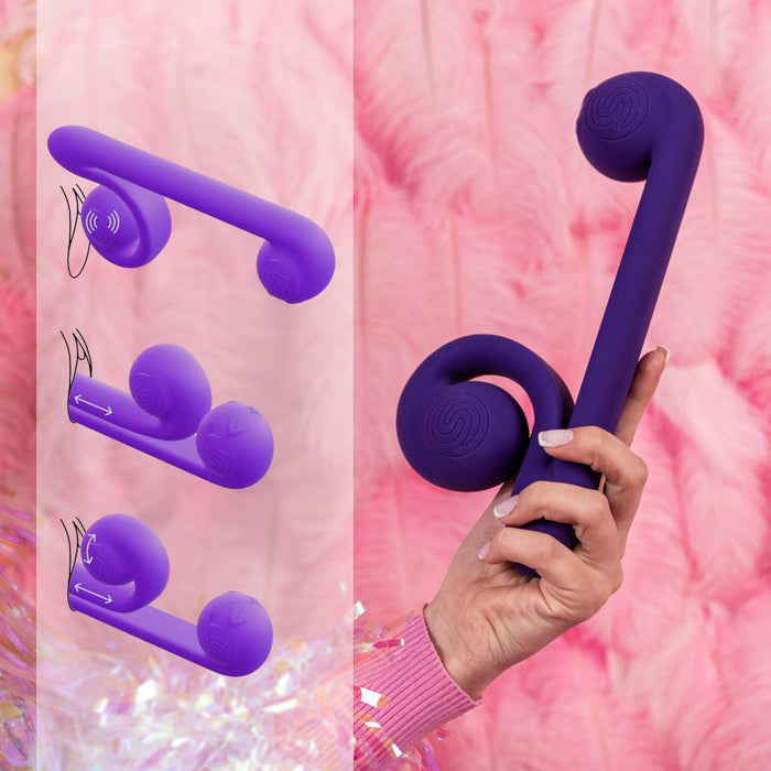 The Snail Silicone 2 Motor Ultra Powerful Dual Stimulating Vibrator BTB Shop The Snail Silicone 2 Motor Ultra Powerful Dual Stimulating Vibrator BTB Shop